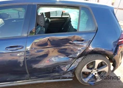 2015 Volkswagen Golf Gti 2.0T Autobahn 4-Door z USA, uszkodzony, nr VIN 3VW4T7AU4FM037610